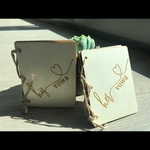 His and Her Vow Books